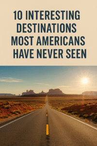 10 Interesting Destinations in the United States Most Americans Have Never Seen