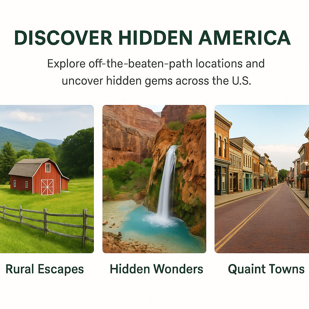Discover off-the-beaten-path locations